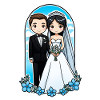 just married - pour mariage