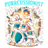 Animal drummer, percussion musician