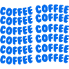 Coffee Coffee Blue