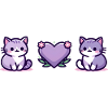 Cats with a big heart