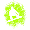 Snowboard Wintersportler