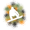 Snowboard winter sports enthusiasts