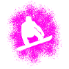 Snowboard winter sports enthusiasts