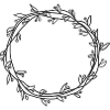 Frame round branch