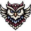 Coole fliegende Eule