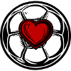Soccer Heart Icon