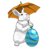Easter Bunny Easter Umbrella