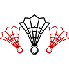 Badminton Symbol