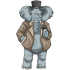 Elephant Poker Poker Chips
