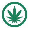 Cannabis Blatt