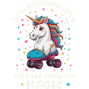 Einhorn Rollschuhlaufen
