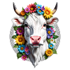 FLOWERING COW