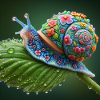 Flowering Snail