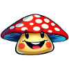 Funny little toadstool
