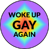Woke up gay again