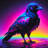 crow/raven art