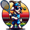 Goat Tennis Player Court Design