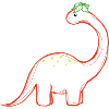Dinosaur Strawberry
