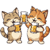 Cat Comic Beer Funny Booze