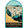 Illustration Albufeira aerial view