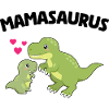 Mamasaurus - Cute Dinosaur Design