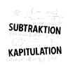 Addition Subtraktion Frustration Kapitulation