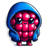 Raspberry with Hoodie