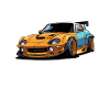 Cool Cartoon Sports Car