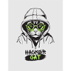 Black Green T Shirt