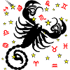 Sternzeichen Stern Logo Skorpion