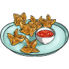 Krabben Rangoon Crab Rangoon