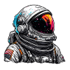Astronaut / Space / Spaceship / Spaceship / Moon