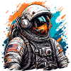 Astronaut / Space / Spaceship / Spaceship / Moon