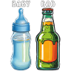 BIBERON BIBERON BIBERON BÉBÉ PAPA