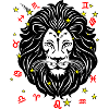 Sternzeichen Stern Logo Löwe