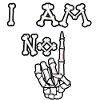 Jag är nr 1 Bones (Distressed)