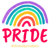 Pride rose #diversitymatters