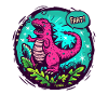 Riesenechse Dinosaurier Dino, Furz
