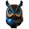 Eagle Owl Painting