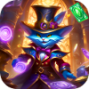 Crazy Magic Cat with Hat