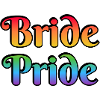 Bride Pride Lesbian Wedding
