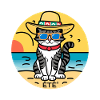 chat été