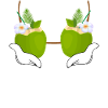 Coconut Bra Tropical Hibiscus