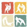 retro Judo t-shirt