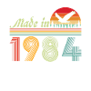 Vinatge 1984 Birthday Gift
