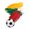 Lithuania Football Football Flag