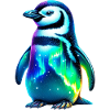 Aurora Borealis Penguin