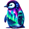 Aurora Borealis Penguin