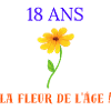 18 ans fleur age