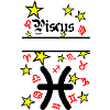 Zodiac sign Piscus Piscus